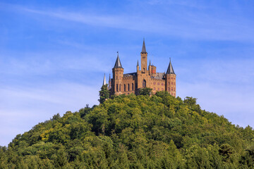Fototapeta na wymiar Hohenzollern Castle in Baden-Württemberg, Germany