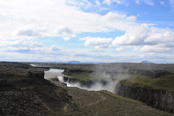 Cascada de Dettifoss, Islandia. Realmente impresionante.