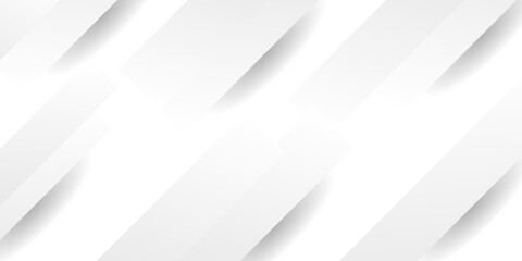 Geometry shine white and layer element light silver grey abstract modern design background