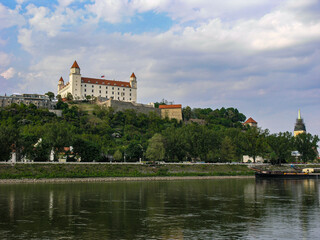 city castle and charles bridge