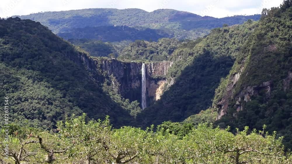 Canvas Prints Cascata do Avencal em Urubici, Santa Catarina, Brasil