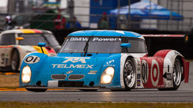 Daytona Prototype Race Car At The At The 2010 24 Hours Of Daytona Endurance Race