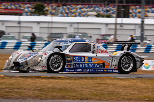 Daytona Prototype Race Car At The At The 2010 24 Hours Of Daytona Endurance Race