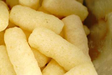 Corn sweet sticks are very close. Golden color.