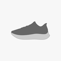 sport shoes icon vector illustration.