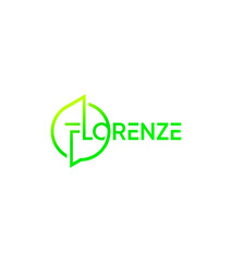 Florenze logo template, vector logo for business and company identity 