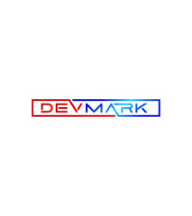 Dev Mark logo template, vector logo for business and company identity 