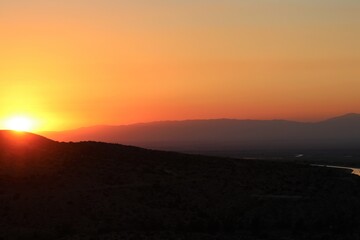 Sunset on Hills