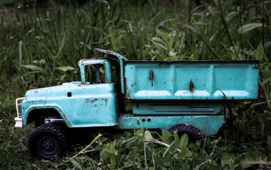 old toy truck