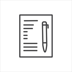 Simple approval related line vector icon It contains icons such as assurance, protection, accepted documents, quality checks.
