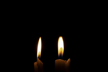 candle in the dark