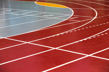 running track and stadium