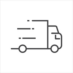 Simple Food Delivery Related Vector Line Icons.