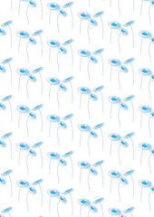 Abstract figures made by author's brushes for the design of frames, posters, posters, banners, websites, textiles, tablecloths, bed linen.