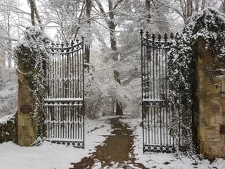 gate to the snow