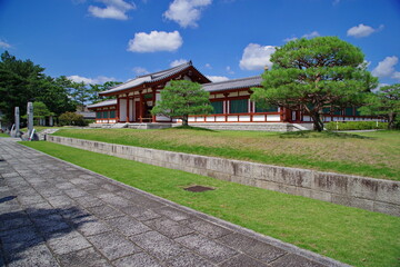 古都奈良の世界遺産  薬師寺の玄奘三蔵院
