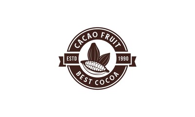 chocolate fruit logo complete with an illustration of chocolate fruit that looks delicious and is very delicious
