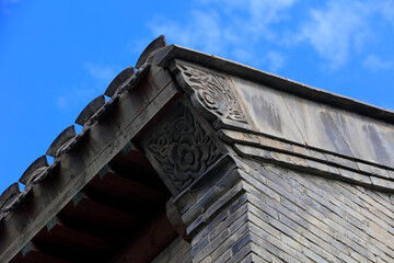 architectural landscape of Gubeikou Town, Miyun, Beijing, China