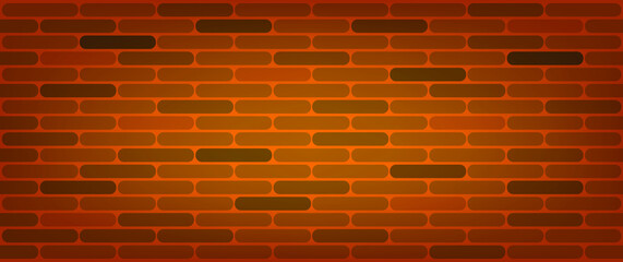 Brick wall, Vintage Gold bricks wall texture background for graphic design, Vector