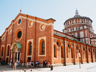 Santa Maria delle Grazie, Milan, Italy