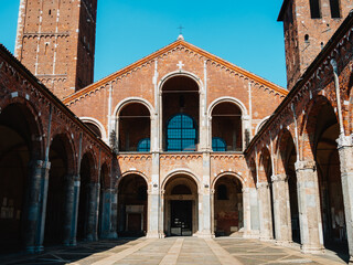 Basilica of Sant'Ambrogio, Milan, Italy