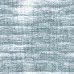 Aegean teal mottled stripe patterned linen texture background. Summer coastal living style home decor fabric effect. Sea green wash grunge wavy blur material. Decorative textile seamless pattern
