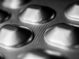 medicine blister foil