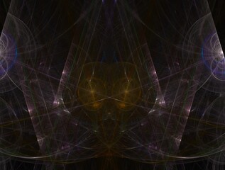 Imaginatory fractal background Image