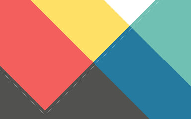 Modern Abstract Background with Triangle Flat Style and Pastel Colors