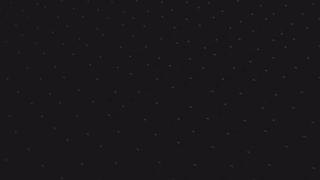 Trendy background animation of black neomorphism movement with floating small particles. Cubes that cast a shadow.. This dark minimalist abstract background.
