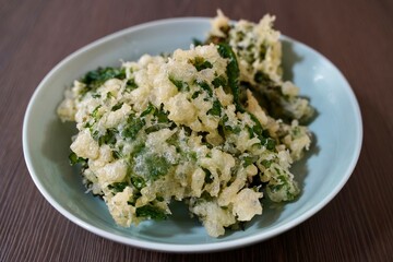 菜の花の天ぷら