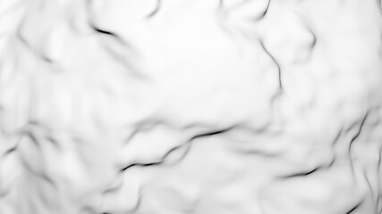 White 3D dynamic abstract light and shadow artistic wave movement texture pattern background