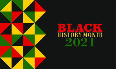An abstract vector illustration of Kente cloth design for Black history Month celebrated annually in February in United States of America and Canada and in October by Great Britain - 412776535