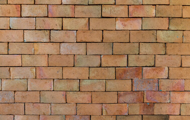 Old red brick wall texture. Home or office design backdrop. Old brick wall surface. abstract old brown brick wall texture background