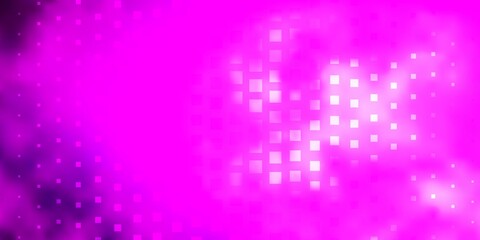 Light Pink vector background with rectangles.