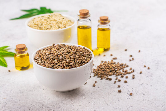 Organic hemp seeds and hemp seeds oil