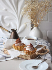 still life with a cup of coffee