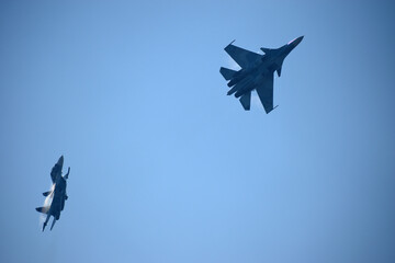 Su-30. MAKS 2019