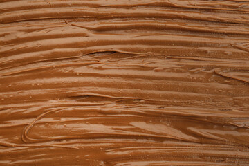 Sweet melted chocolate as background