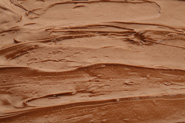 Sweet melted chocolate as background