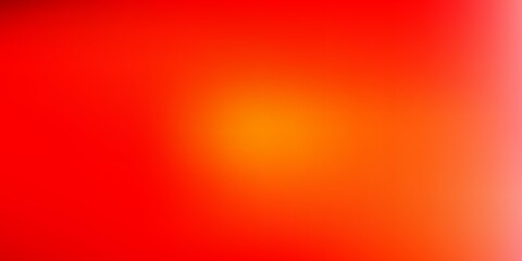 Light red, yellow vector gradient blur texture.