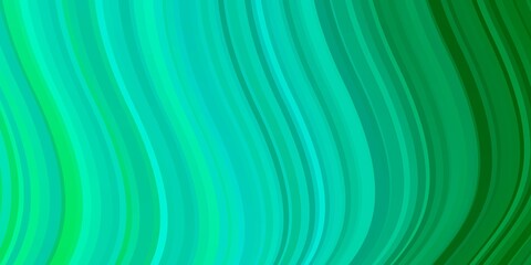 Light Green vector template with wry lines.