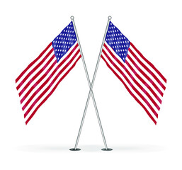 Scalable vector image of the national flag of the united states of america