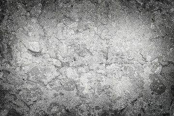 Gray monochrome concrete stone texture background