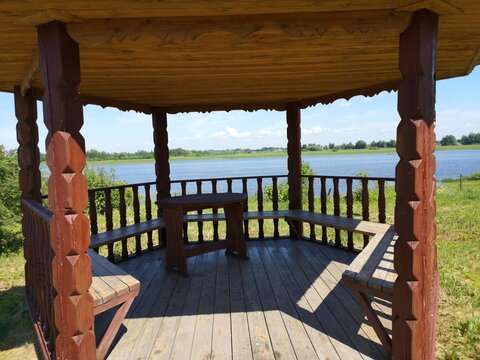 Mihailo-Klop Monastery view of the River Veryazha