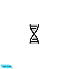 Icon vector graphic of molecule 