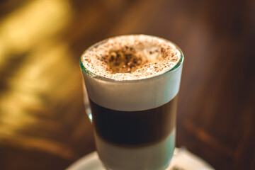 cup of cappuccino
