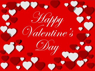 valentines background illustrations concept, heart love February, celebration 