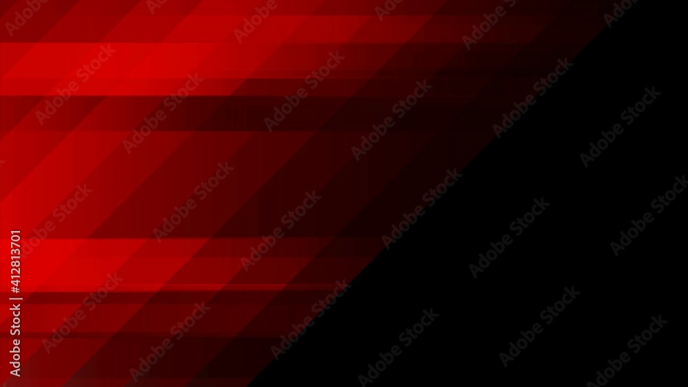 Aufkleber dark red abstract geometric minimal motion background. seamless looping. video animation ultra hd 4k