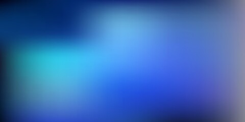 Dark blue vector abstract blur template.